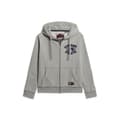 Miniatyrbild 1 av 5: Superdry Vintage Athletic Sweatshirt Med Dragkedja Grå XL Man
