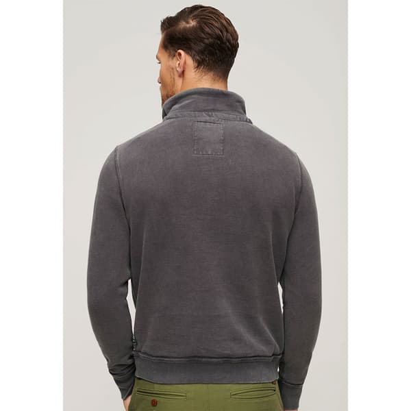 Superdry Vintage Athletic Henley Tröja Grå L Man