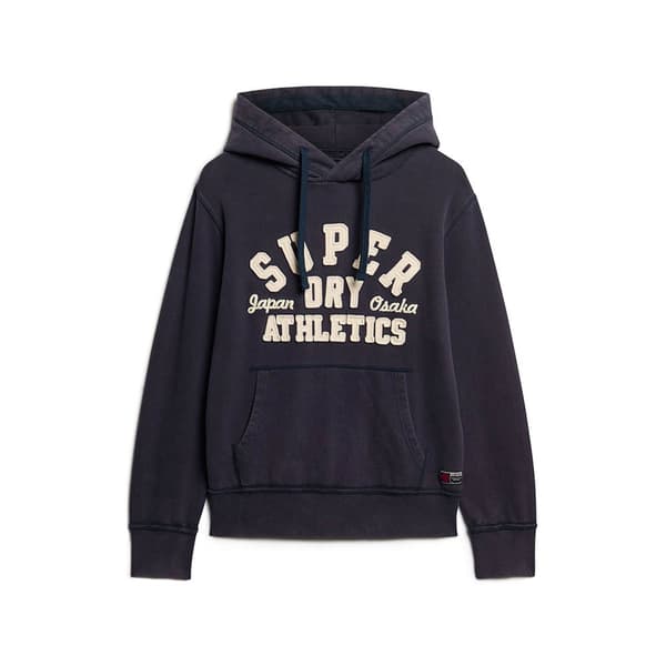 Superdry Vintage Athletic Huvtröja Svart 2XL Man