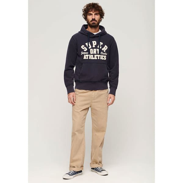Superdry Vintage Athletic Huvtröja Svart 2XL Man