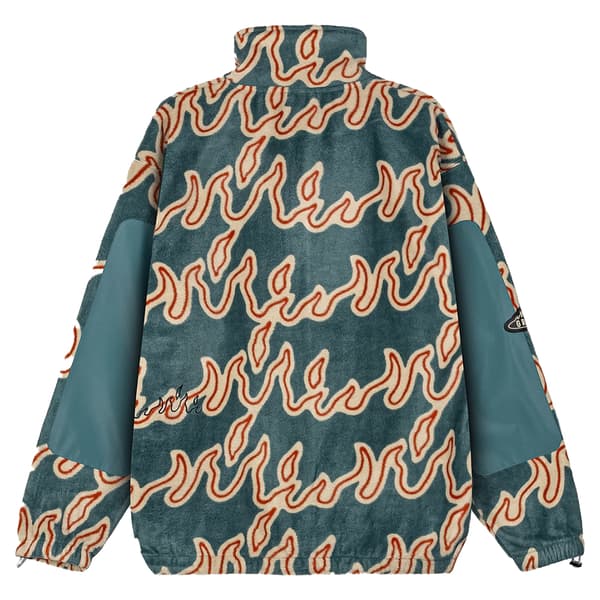 Grimey Voodoo Child Sweatshirt Med Dragkedja Blå XL Man