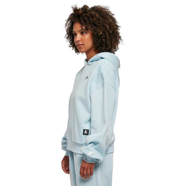 Starter Black Label Essential Oversized Hættetrøje Blå S Kvinde