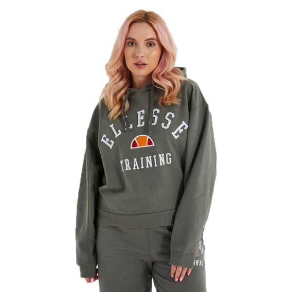 Ellesse Giovane Cropped Tröja Grönt 8 Kvinna
