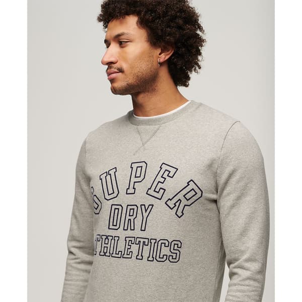 Superdry Athletic Printed Tröja Grå L Man
