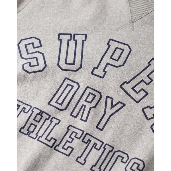 Superdry Athletic Printed Tröja Grå L Man