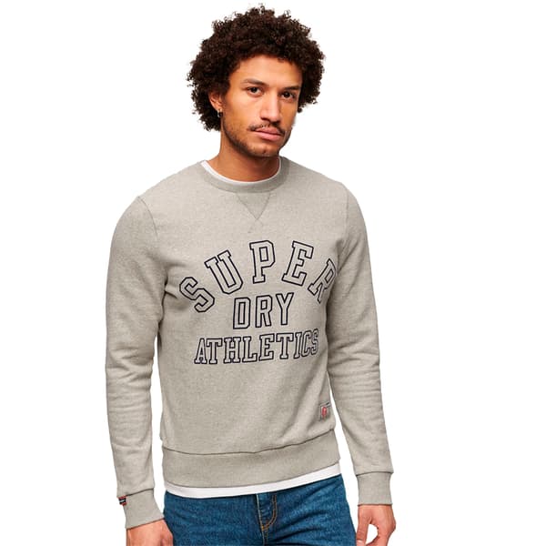 Superdry Athletic Printed Tröja Grå L Man