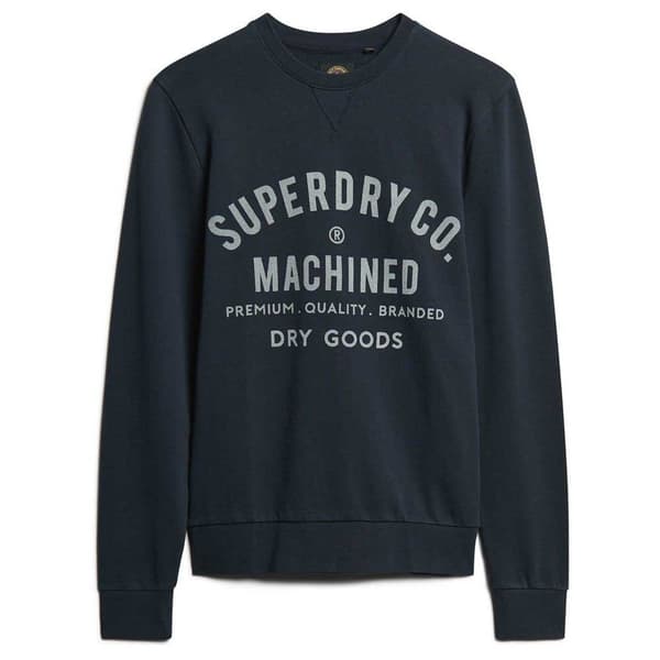 Superdry Machined Goods Workwear Tröja Svart XL Man