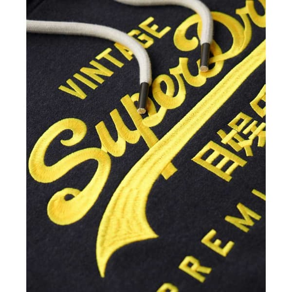 Superdry Neon Vl Graphic Huvtröja Svart L Man