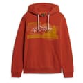 Miniatyrbild 1 av 2: Superdry Outdoor Graphic Stripe Huvtröja Orange M Man