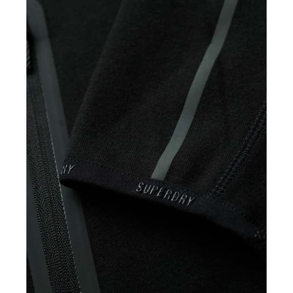 Superdry Tech Logo Sweatshirt Med Dragkedja Svart L Man