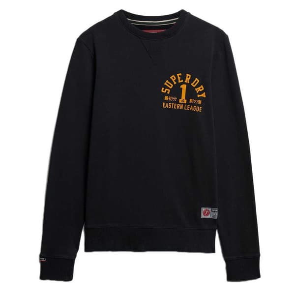 Superdry Track & Field Graphic Tröja Svart XL Man