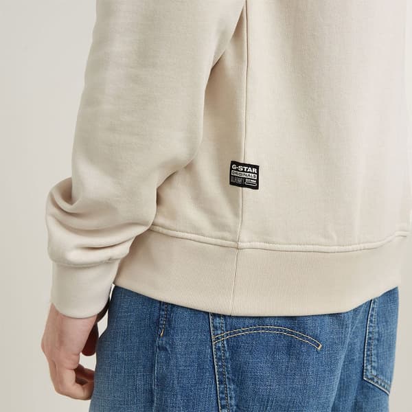 G-star Circle Sweatshirt Beige S Mand