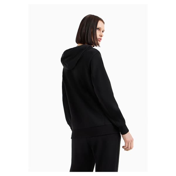 Armani Exchange 6dym78_yjegz Hættetrøje Sort L Kvinde