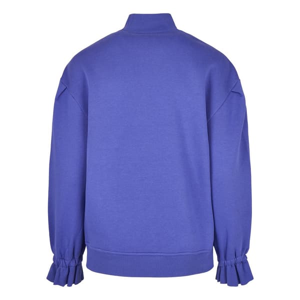 Urban Classics Turtleneck Crew Big Sweatshirt Blå 5XL Kvinde
