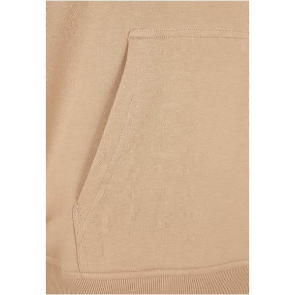 Urban Classics Boxy Sweatshirt Med Lynlås Beige 4XL Mand