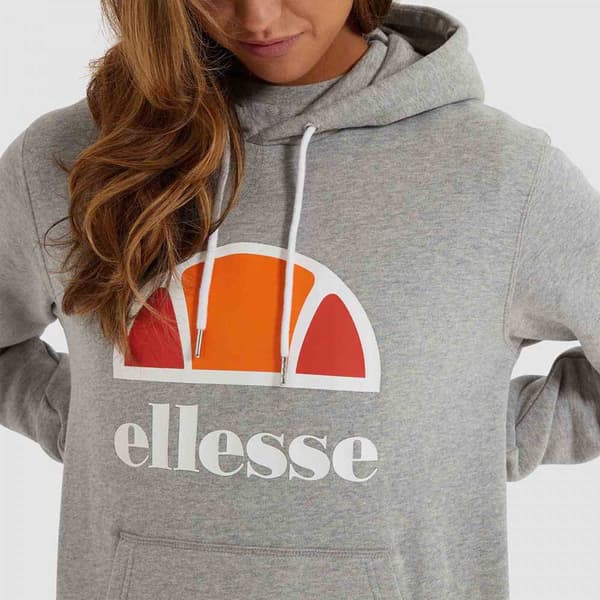 Ellesse Yuffie Tröja Med Huva Grå 8 Kvinna