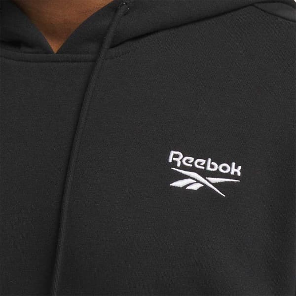 Reebok Identity Small Logo Tröja Med Huva Svart M Man