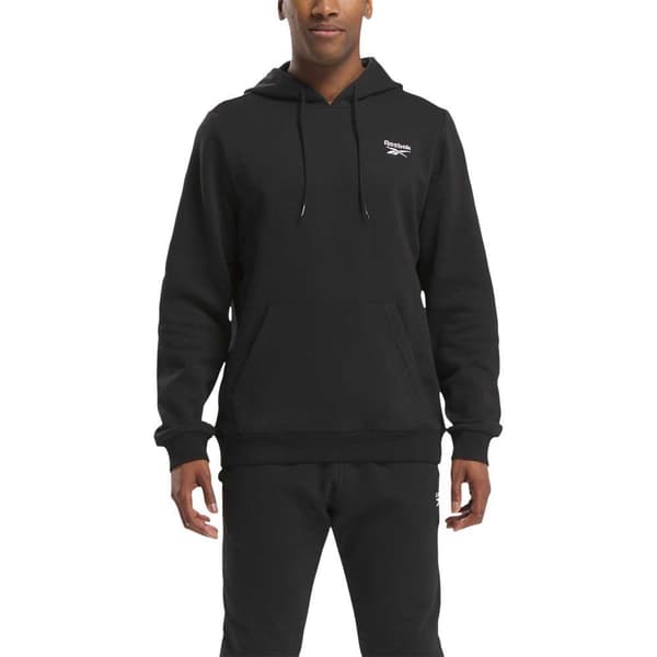 Reebok Identity Small Logo Tröja Med Huva Svart M Man