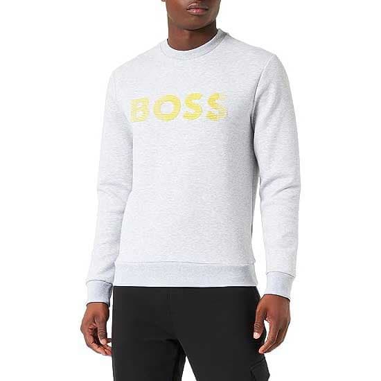 Boss Salbo 1 10250371 Tröja Grå XL Man