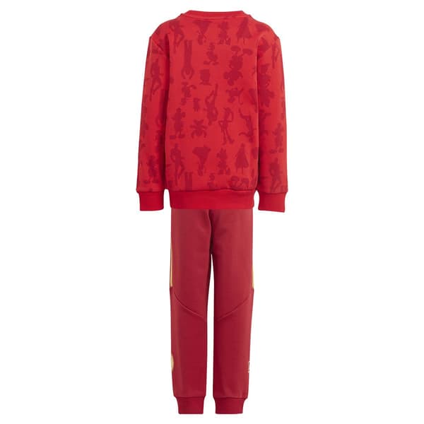 Adidas Disney 100 Träningsdräkt Röd 7-8 Years Pojke