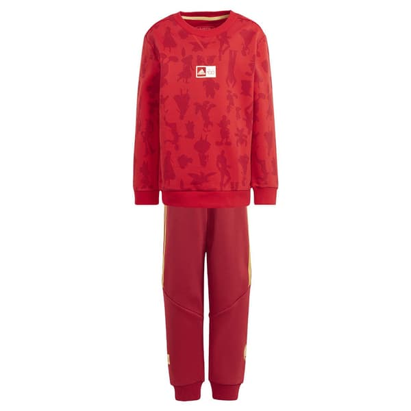 Adidas Disney 100 Träningsdräkt Röd 7-8 Years Pojke