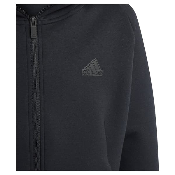 Adidas Z.n.e Sweatshirt Med Dragkedja Svart 7-8 Years Pojke
