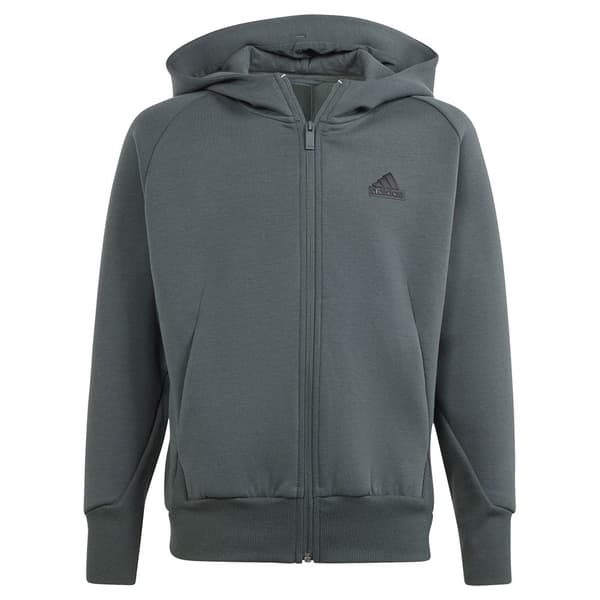 Adidas Z.n.e Sweatshirt Med Dragkedja Svart 7-8 Years Pojke