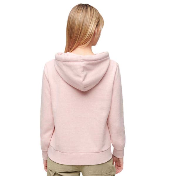 Superdry Classic Vl Heritage Tröja Med Huva Rosa XS Kvinna