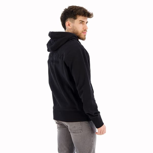Superdry Sportswear Emboloose Tröja Med Huva Svart XL Man