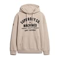 Miniatyrbild 2 av 5: Superdry Workwear Flock Graphic Tröja Med Huva Beige XL Man