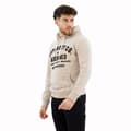 Miniatyrbild 3 av 5: Superdry Workwear Flock Graphic Tröja Med Huva Beige XL Man