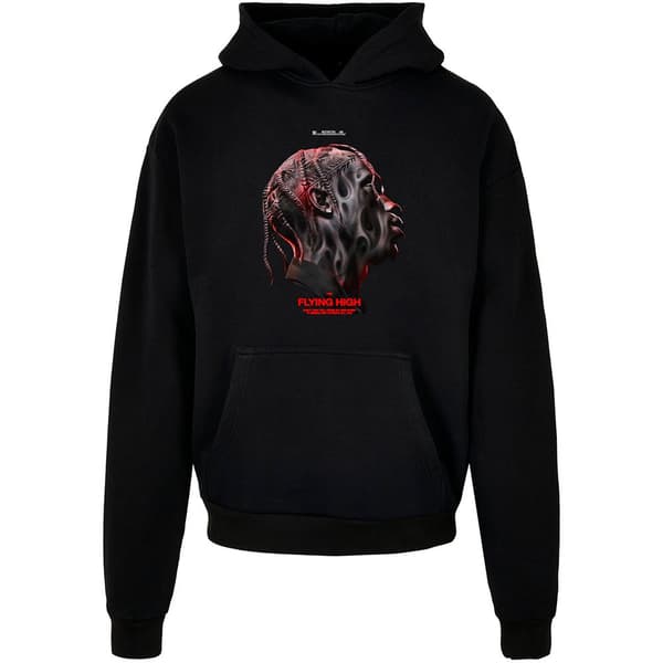 Mister Tee Flying High Heavy Oversize Hættetrøje Sort 3XL Mand