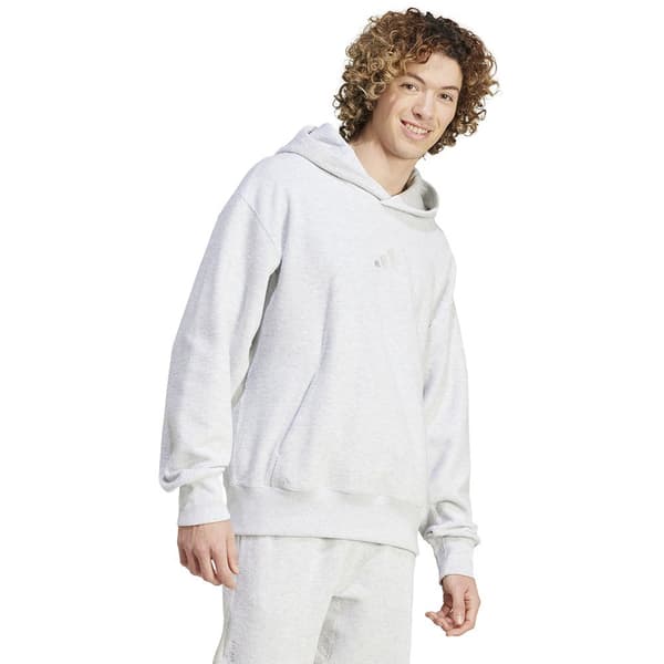 Adidas Elevated All Szn Terry Loop Tröja Med Huva Grå S / Regular Man