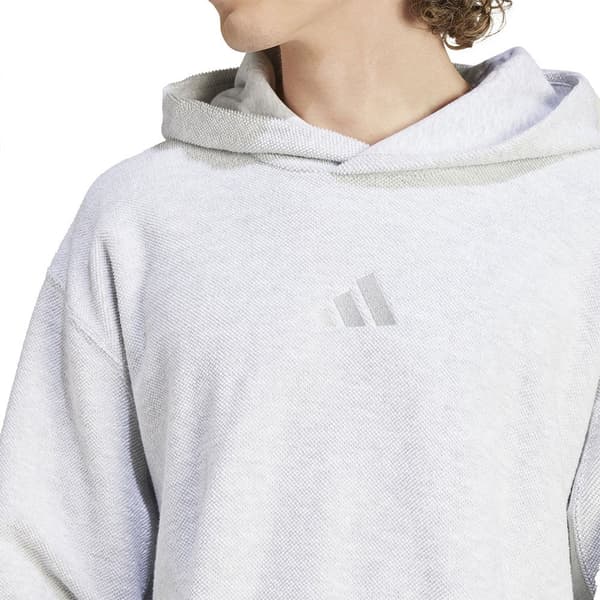 Adidas Elevated All Szn Terry Loop Tröja Med Huva Grå S / Regular Man