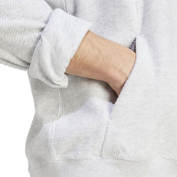 Adidas Elevated All Szn Terry Loop Tröja Med Huva Grå S / Regular Man