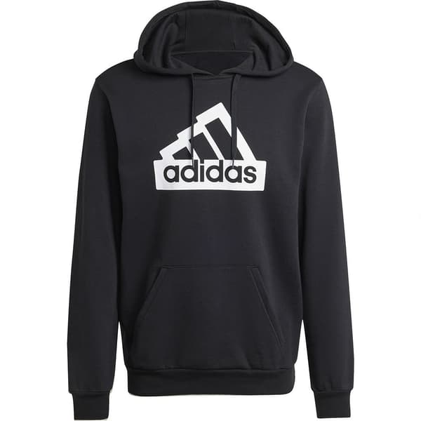 Adidas Modern Essentials Graphic Tröja Med Huva Svart S / Regular Man