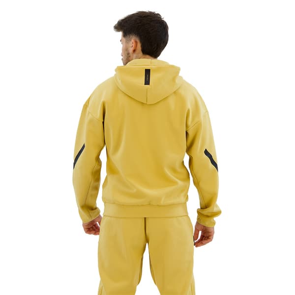 Adidas New Z.n.e Kokovetoketjullinen Collegepaita Keltainen S / Regular Mies