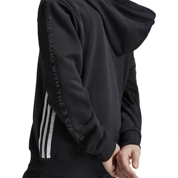 Adidas Street Jam Sweatshirt Med Dragkedja Svart 9-10 Years Pojke