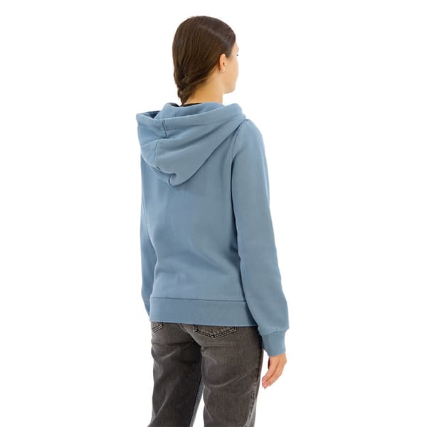 Superdry Embellished Vl Graphic Huvtröja Blå M Kvinna