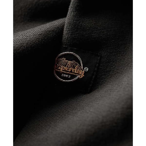 Superdry Embellished Vl Graphic Huvtröja Svart S Kvinna