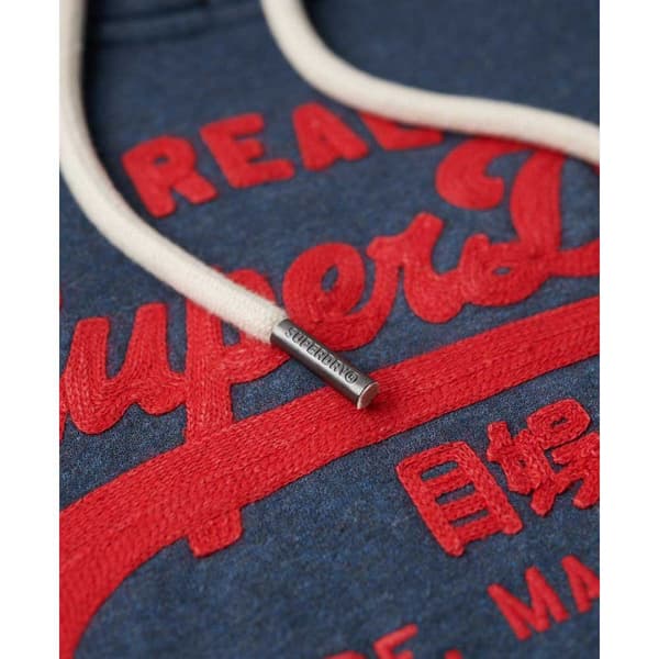 Superdry Embroidered Vl Graphic Huppari Sininen S Nainen