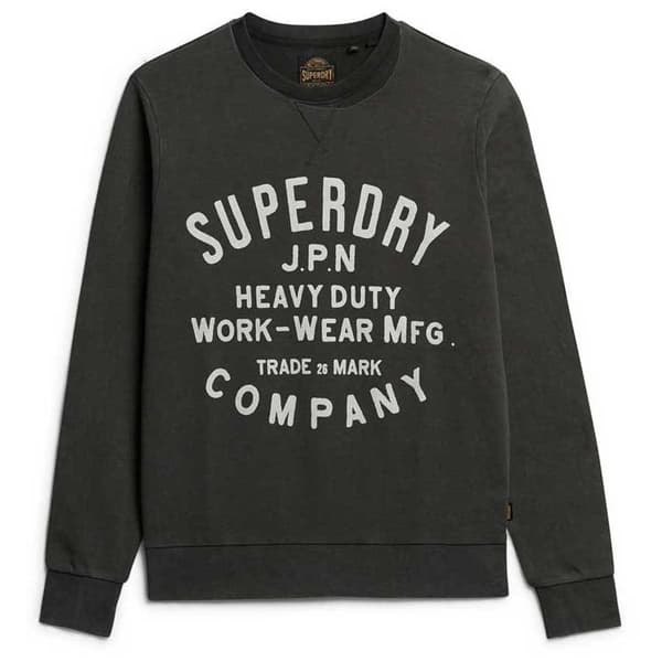 Superdry Machined Goods Workwear Tröja Grönt L Man