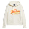 Miniatyrbillede 2 af 5: Superdry Neon Vl Embroidered Graphic Hættetrøje Hvid M Kvinde