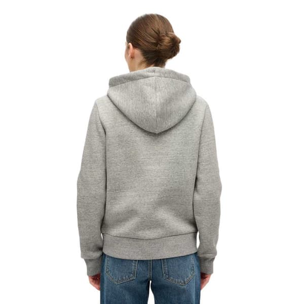 Superdry New York Vl Graphic Huvtröja Grå M Kvinna