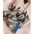 Miniatyrbild 2 av 3: Superdry New York Vl Graphic Huvtröja Rosa S Kvinna