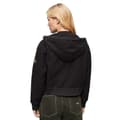 Miniatyrbild 2 av 6: Superdry Sport Tech Grid Fleece Sweatshirt Med Dragkedja Svart M Kvinna