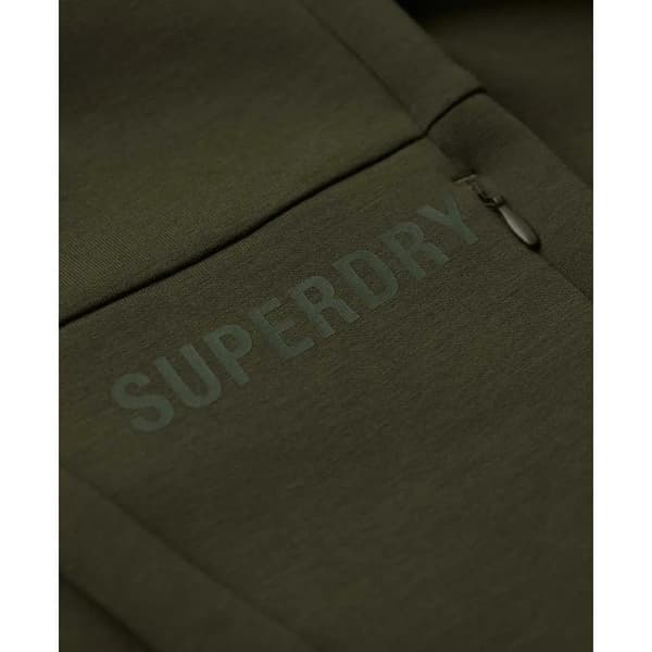 Superdry Sport Tech Relaxed Sweatshirt Med Dragkedja Grönt M Kvinna