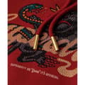 Miniatyrbild 5 av 5: Superdry Tattoo Script Graphic Huvtröja Röd M Kvinna