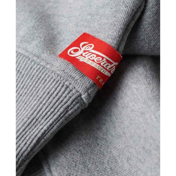 Superdry Workwear Embroiderer Loose Tröja Grå M Kvinna