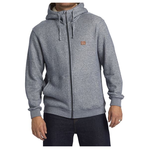 Billabong Hudson Sweatshirt Med Dragkedja Grå L Man